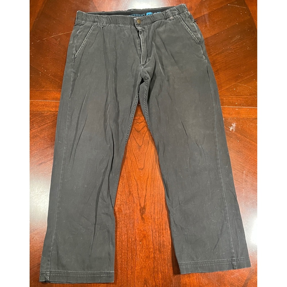 Polar King Flex Movement Mens Charcoal Gray Straight Work Pants 34x30 FS1345 GUC